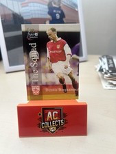 Arsenal 2000 Futera Fans Selection - The Sqaud  - 116 Dennis Bergkamp
