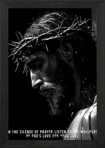 Christ poster catholic framed - christ,