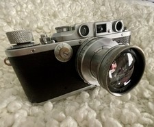 1938 Leica IIIb with Summar 50mm F2. Camera and lens had recent Camserve  CLA