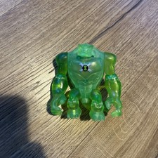 Rare Ben 10 Ten Clear Green Transparent Ultimate Humungosaur Figure Bandai toy