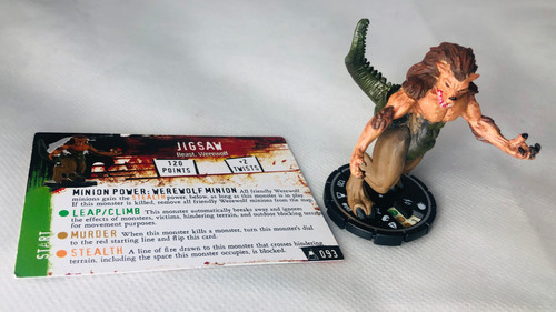 Horrorclix jigsaw 093 silver - jigsaw, #093