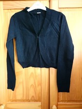 New Look Black Cropped Shrug