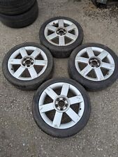 Audi A2 16" Alloy Wheels and Tyres 8Z0601025H 5x100 A1 VW Polo Seat Ibiza Fabia