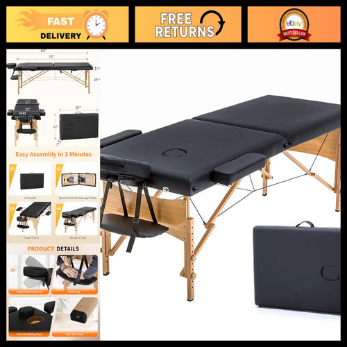 Portable folding massage table - portable,