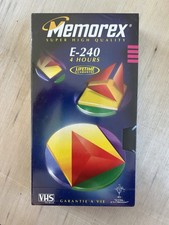 Sealed memorex 240 vhs blank - vhs,
