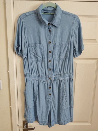 Soft denim jumpsuit - f&f,