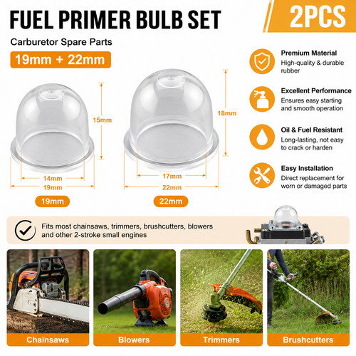 Fuel primer bulbs for - for, petrol