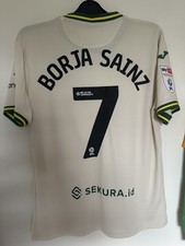 BNWT 2024-25 Norwich City Third Shirt BORJA SAINZ 7  