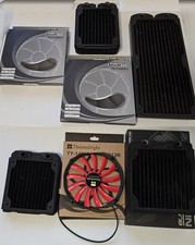 4 Radiators, 3 fans, PC Water