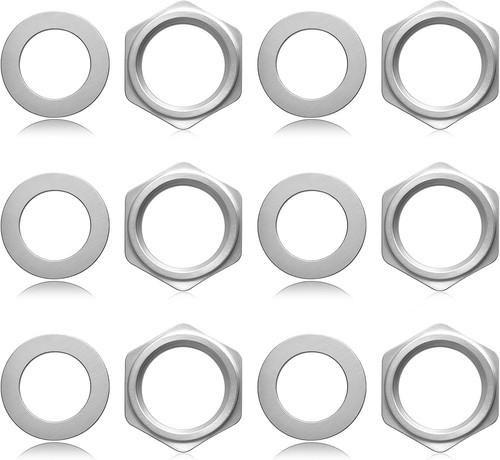 Set jack socket nut with - set,
