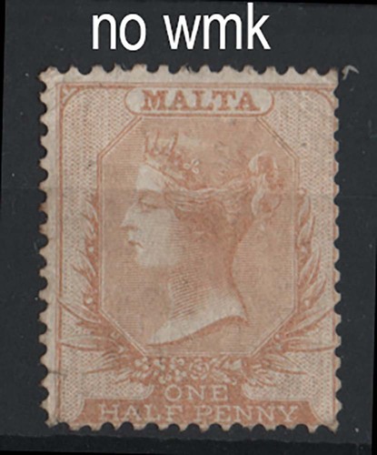 Malta 1860 buff - malta, ½d
