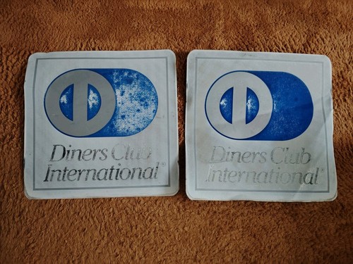 Pair vintage diners - of,