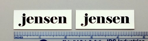 Jensen speaker badge - jensen,