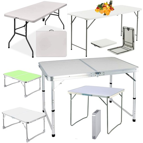 Folding table trestle camping - folding,