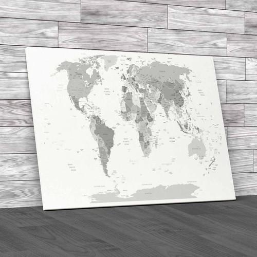 High detail world - world, map