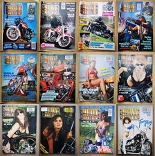 Magazine - Heavy Duty Harley-Davidson Motor Bike Contents Index Shown - Various