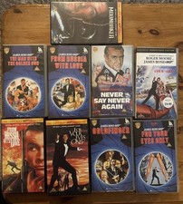 James Bond VHS Collection