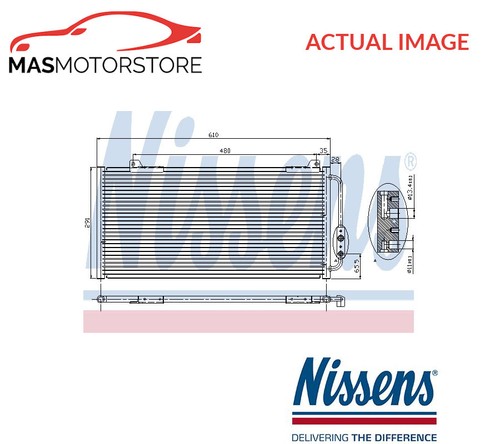 Air con condenser - a/c,