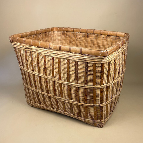 Large storage basket woven - large,