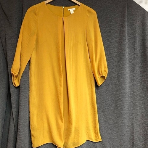 Size mustard color sheer - 6,