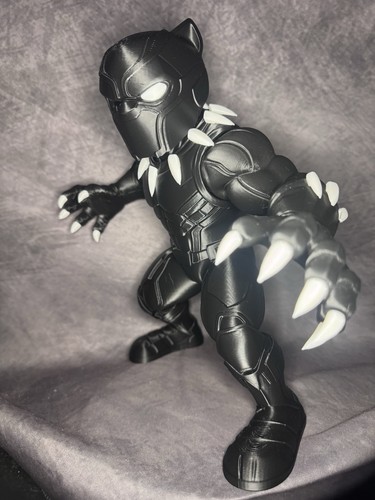 Black panther inspired - black,