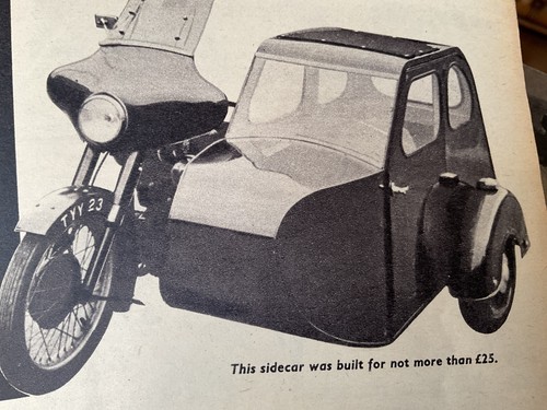 Home built sidecar - home, era