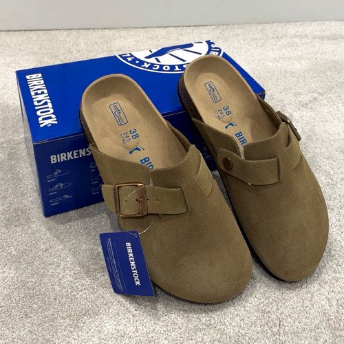 Birkenstock boston khaki green - boston,