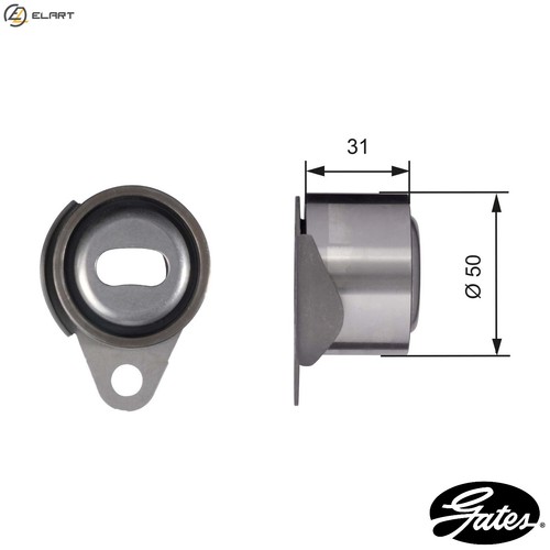 Tensioner pulley timing belt - tensioner,