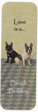 FRENCH BULLDOG FRENCHIE BEAUTIFUL DOG BOOKMARK SAME IMAGE BOTH SIDES GREAT GIFT