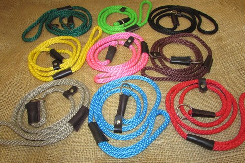 Rope slip dog - , lead