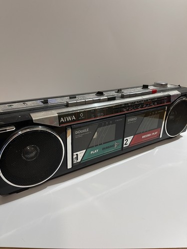 Aiwa double stereo cassette