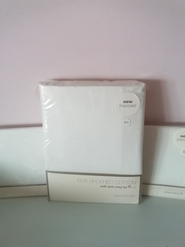 Bhs single 100 brushed - bhs, 100%brushed