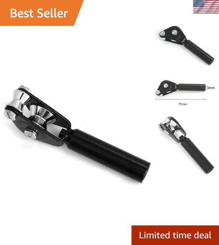 Lightweight black roller tip - black,