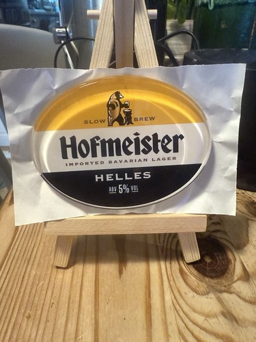 Hofmeister helles oval beer - oval,