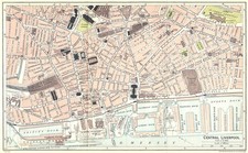 Central Liverpool Map, Princes