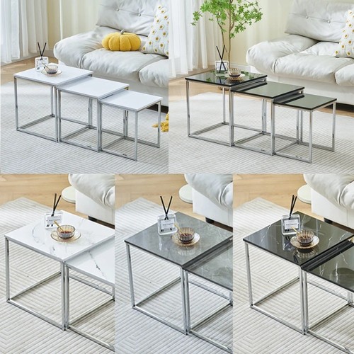 Nest tables set 3 white - tables,