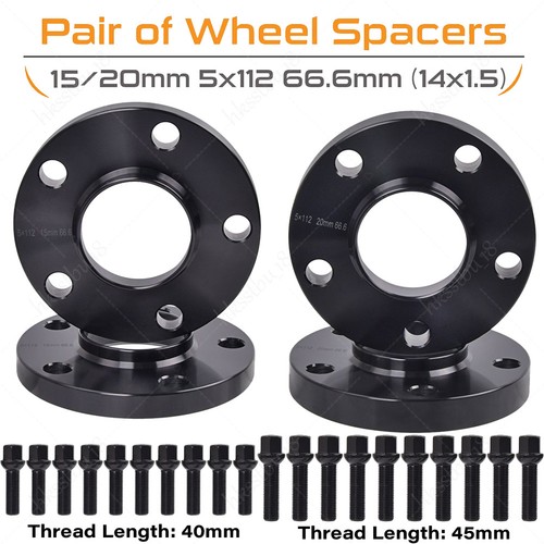 2x15mm 2x20mm wheel spacers - 2x15mm,