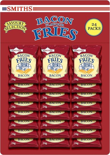 Smiths snacks bacon flavour - smiths,