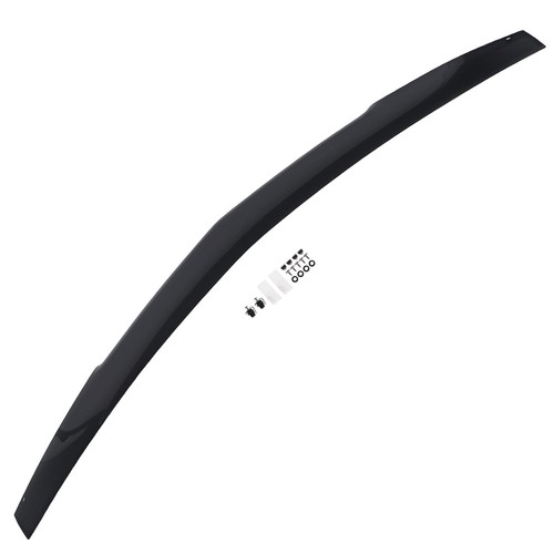 Black front hood guard - hood, for