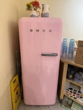 Smeg FAB28 Retro Style Pink Fridge Freezer – Perfect Condition – (50% Off)