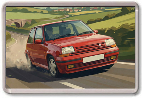 Fridge magnet renault 5 - -,