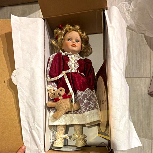 Alberon porcelain girl doll - alberon,