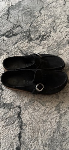 Birkenstock buckley clog black - birkenstock,