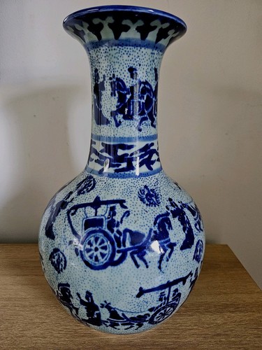Modern chinesse blue white - &,