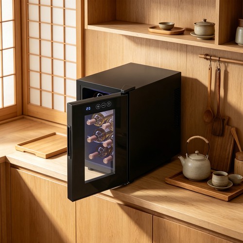 Bottle corded wine cooler - 8-bottle,