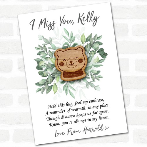 Teddy bear face green leaves - teddy,