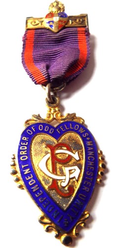 1956 ioof hallmarked - 1956, silver
