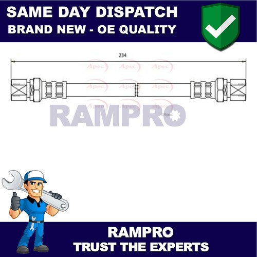 Rampro rear brake - rear, fits