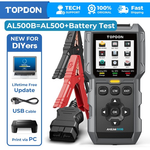 Topdon 12v car - car, battery