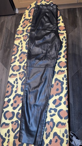 Zara black faux leather - black,